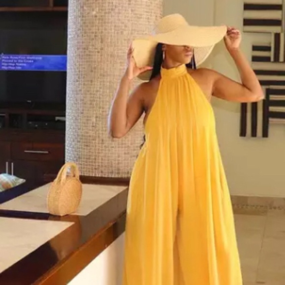 Luxury jumpsuit summer vacation